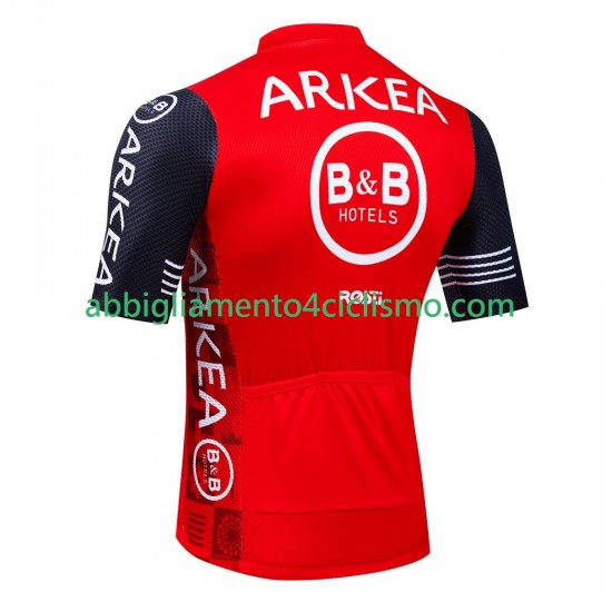 Uomo Maglia Ciclismo Maniche Corte equipe pro arkea bb hotels 2025
