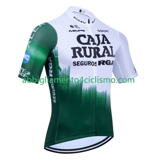 Uomo Maglia Ciclismo Maniche Corte equipe pro caja rural seguros rga 2025