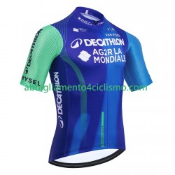Uomo Maglia Ciclismo Maniche Corte equipe pro decathlon ag2r 2025