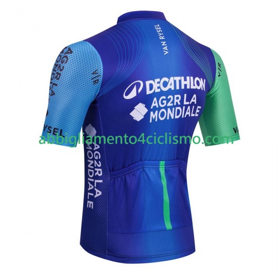 Uomo Maglia Ciclismo Maniche Corte equipe pro decathlon ag2r 2025