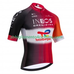 Uomo Maglia Ciclismo Maniche Corte equipe pro ineos totalenergies tour de france 2025