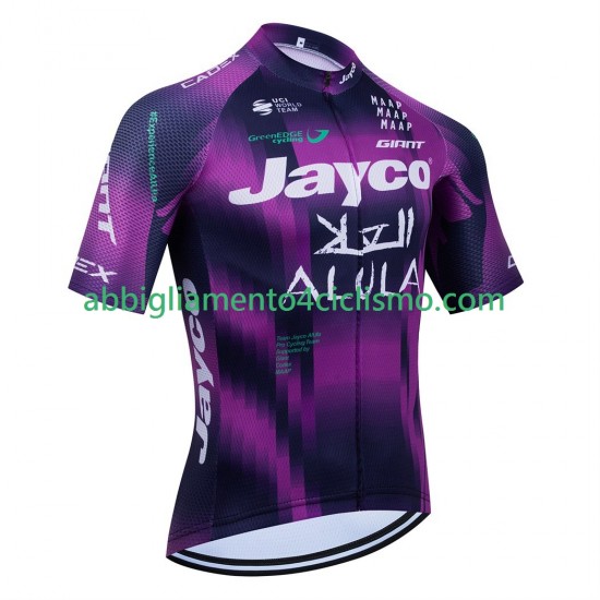Uomo Maglia Ciclismo Maniche Corte equipe pro jayco alula 2025