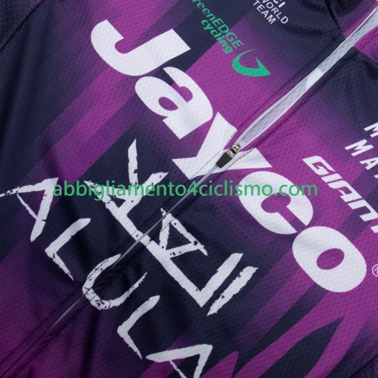 Uomo Maglia Ciclismo Maniche Corte equipe pro jayco alula 2025