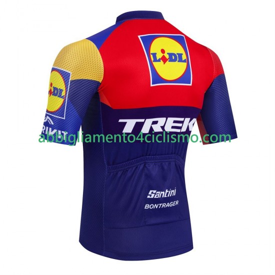 Uomo Maglia Ciclismo Maniche Corte equipe pro lidl trek 2025