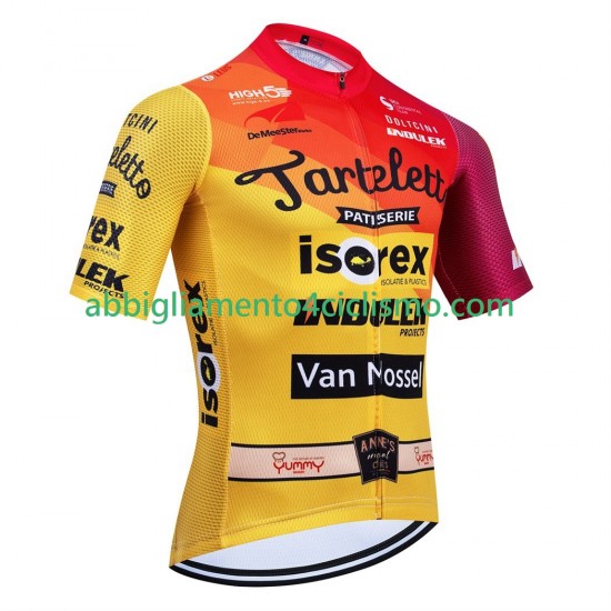 Uomo Maglia Ciclismo Maniche Corte equipe pro tarteletto isorex 2025