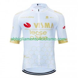 Uomo Maglia Ciclismo Maniche Corte equipe pro visma lease a bike 2025 N002