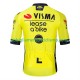 Uomo Maglia Ciclismo Maniche Corte equipe pro visma lease a bike 2025