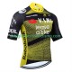 Uomo Maglia Ciclismo Maniche Corte equipe pro visma lease a bike tour de france 2025