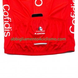Uomo Gilet Ciclismo cofidis 2025