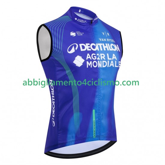 Uomo Gilet Ciclismo decathlon ag2r 2025