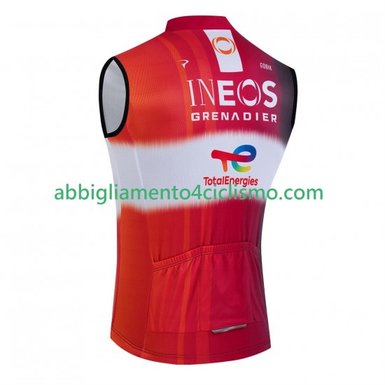 Uomo Gilet Ciclismo ineos totalenergies tour de france 2025