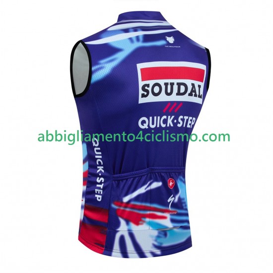 Uomo Gilet Ciclismo soudal quick step 2025