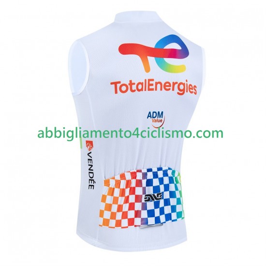 Uomo Gilet Ciclismo totalenergies tour de france 2025