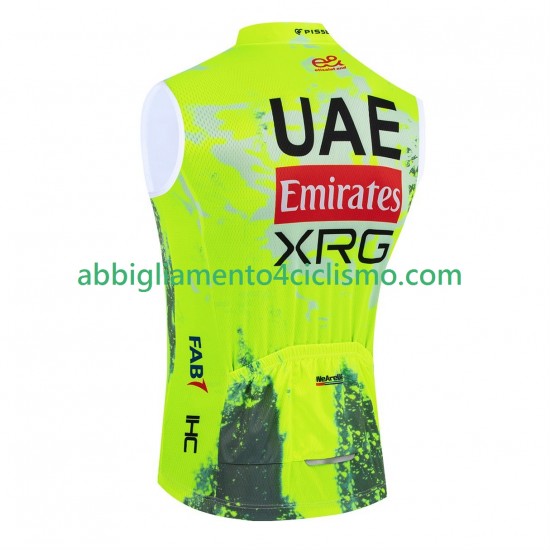 Uomo Gilet Ciclismo uae team emirates xrg tdf editon race fluo 2025