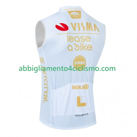Uomo Gilet Ciclismo visma lease a bike 2025 N001