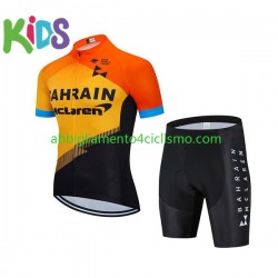 Bambino Completo Maglie e Pantaloncini 2020 Team Bahrain McLaren N001