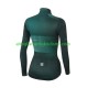 Donna Maglia Ciclismo Maniche Lunghe 2021 Sportful Leaf N001