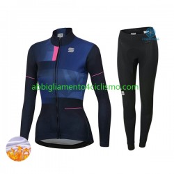 Donna Invernale Completo Maglie e Salopette 2021 Sportful Leaf N001