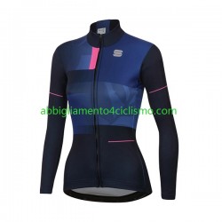Donna Maglia Ciclismo Maniche Lunghe 2021 Sportful Leaf N002