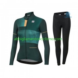 Donna Invernale Completo Maglie e Salopette 2021 Sportful Leaf N002