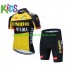 Bambino Completo Maglie e Pantaloncini 2021 Team Jumbo-Visma N001