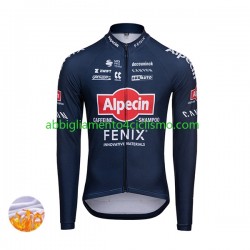 Uomo Maglia Invernale Ciclismo 2022 Alpecin-Deceuninck N001