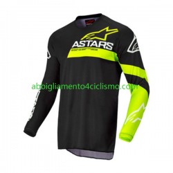 Uomo Maglia MTB Manica Lunga 2022 Alpinestars FLUID CHASER N001