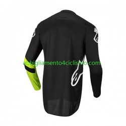 Uomo Maglia MTB Manica Lunga 2022 Alpinestars FLUID CHASER N001