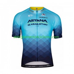 Uomo Maglia Ciclismo Maniche Corte 2022 Astana Qazaqstan Team N001