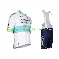 Uomo Completo Maglie e Salopette 2022 Astana Qazaqstan Team N002