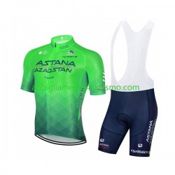 Uomo Completo Maglie e Salopette 2022 Astana Qazaqstan Team N003