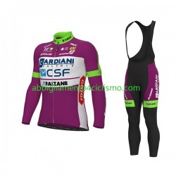 Uomo Completo Maglie e Calzamaglia con bretelle 2022 Bardiani-CSF N001