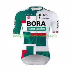 Uomo Maglia Ciclismo Maniche Corte 2022 Bora-Hansgrohe N002