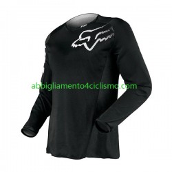 Uomo Maglia MTB Manica Lunga 2022 Fox Racing BLACKOUT N001