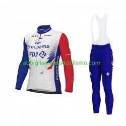 Uomo Completo Maglie e Calzamaglia con bretelle 2022 Groupama-FDJ N001