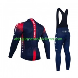 Uomo Completo Maglie e Calzamaglia con bretelle 2022 Ineos Grenadiers N001