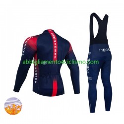 Uomo Invernale Completo Maglie e Calzamaglia con bretelle 2022 Ineos Grenadiers N001