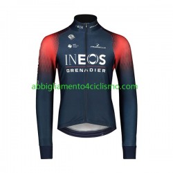 Uomo Maglia Ciclismo Maniche Lunghe 2022 Ineos Grenadiers N001