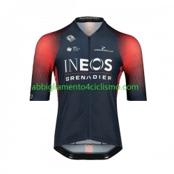 Uomo Maglia Ciclismo Maniche Corte 2022 Ineos Grenadiers N001