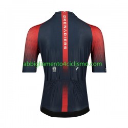 Uomo Maglia Ciclismo Maniche Corte 2022 Ineos Grenadiers N001