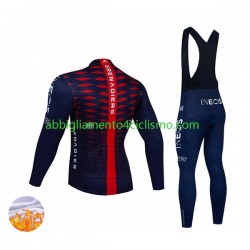 Uomo Invernale Completo Maglie e Calzamaglia con bretelle 2022 Ineos Grenadiers N005