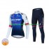 Uomo Invernale Completo Maglie e Salopette 2022 Quick-Step Alpha Vinyl Team N001