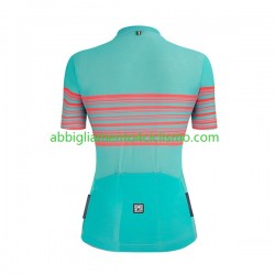 Donna Maglia Ciclismo Maniche Corte 2022 Santini Tono Profilo N001
