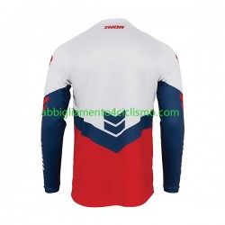 Uomo Maglia MTB Manica Lunga 2022 THOR SECTOR CHEV N002