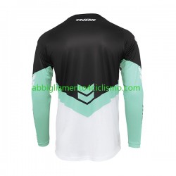 Uomo Maglia MTB Manica Lunga 2022 THOR SECTOR CHEV N004