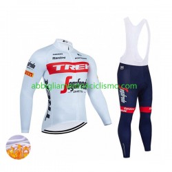 Uomo Invernale Completo Maglie e Calzamaglia con bretelle 2022 TREK Segafredo N001