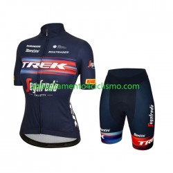 Donna Completo Maglie e Pantaloncini 2022 TREK Segafredo N002