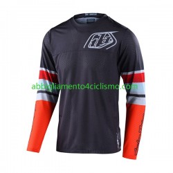 Uomo Maglia MTB Manica Lunga 2022 TROY LEE DESIGNS GP AIR WARPED N001