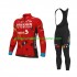 Uomo Completo Maglie e Calzamaglia con bretelle 2022 Team Bahrain Victorious N001