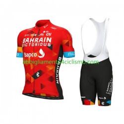 Uomo Completo Maglie e Salopette 2022 Team Bahrain Victorious N001